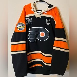 Philadelphia Flyers stadium series Claude Giroux jersey hoody